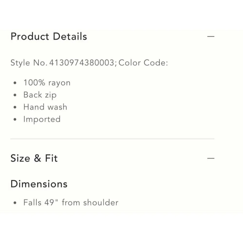 NWT Size XL - Extro&Vert Ada Flutter-Sleeve Broderie Midi Dress (NWT US$ 123) - Picture 15 of 16